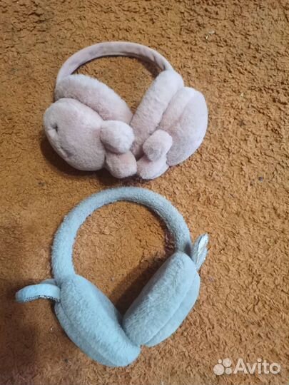 Меховые наушники