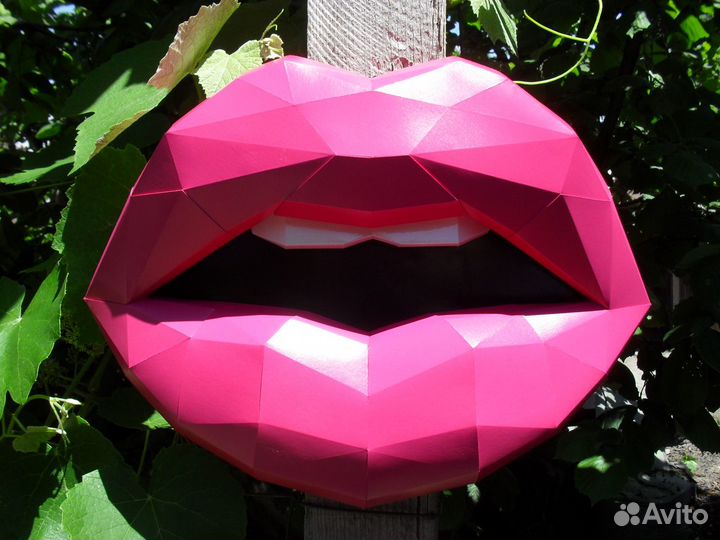 Полигональные фигуры из картона на заказ