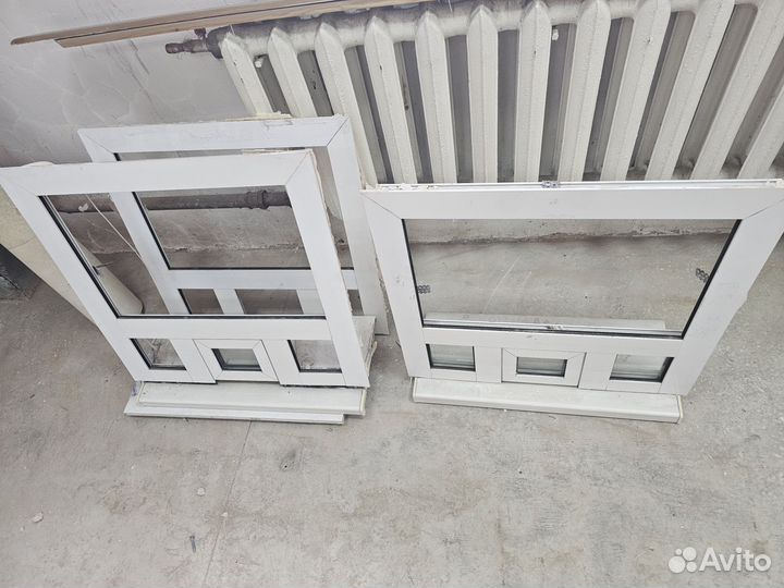 Окна в киоск или магазин 3 шт