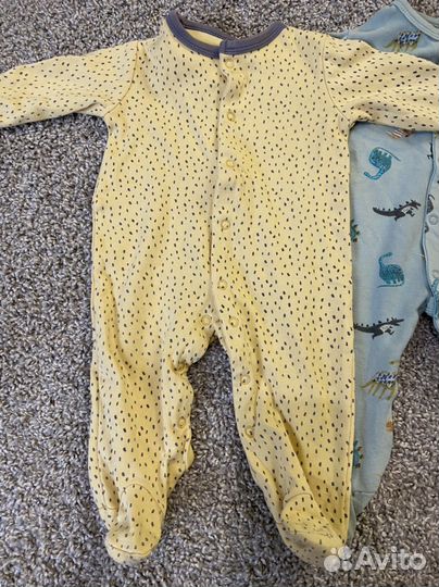 Одежда пакетом для мальчика/Слип 3-6 мес