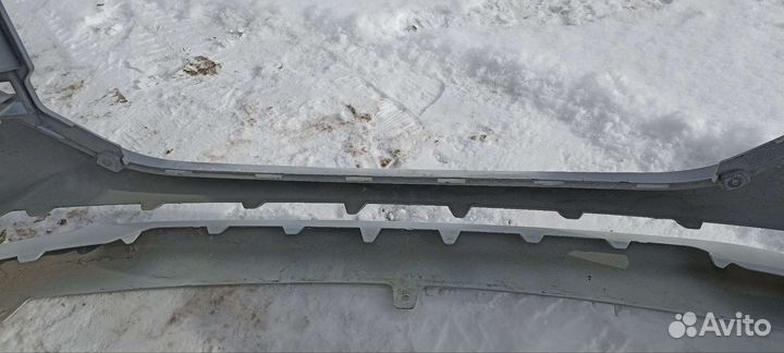 Передний бампер на hyundai solaris 2021