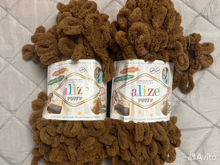 Пряжа alize puffy