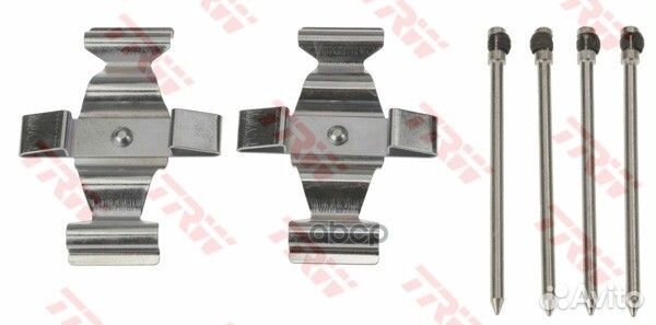 К-т уст диск торм колодок pfk641 TRW