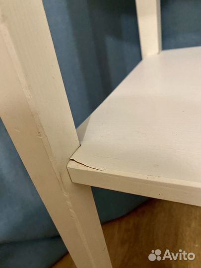 Тумба прикроватная IKEA хемнес белая