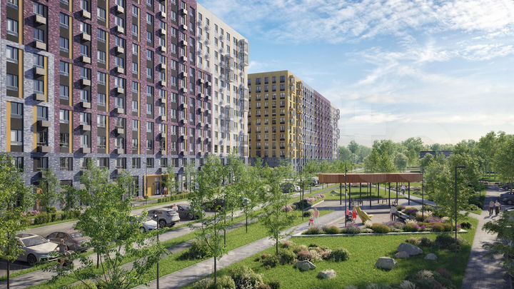 2-к. квартира, 34,4 м², 5/12 эт.