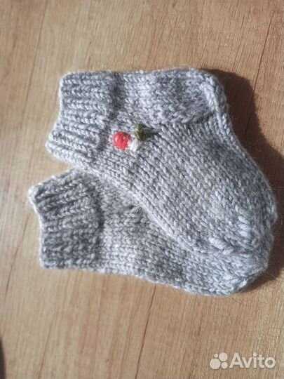 Носки детские ручной работы