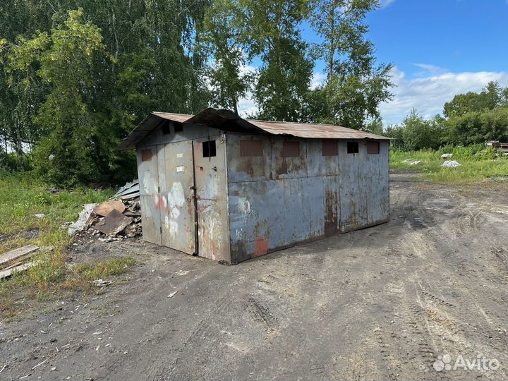 Металлический гараж