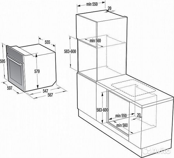 Духовой шкаф Gorenje BO 635E20X