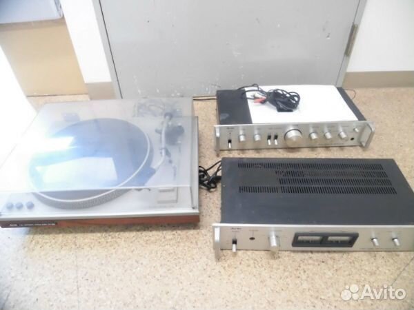 Проигрыватель винила Aurex SR-F330 и др