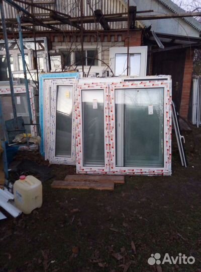 Двери окна пластиковые бу