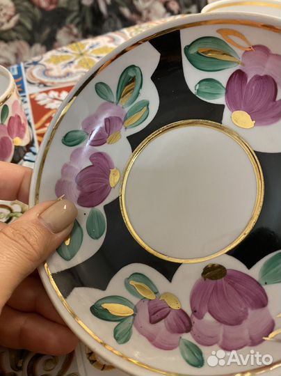 Чашка с блюдцем