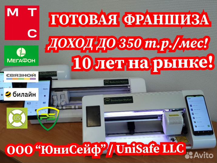 Готовый бизнес по защите смартфонов