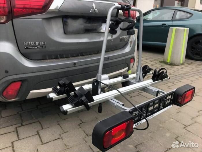 Велоплатформа на фаркоп giro-2 для 2-х вело