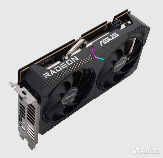 Видеокарта asus Radeon RX 6500 XT 4 гб