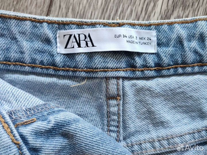 Джинсы zara женские 44-46