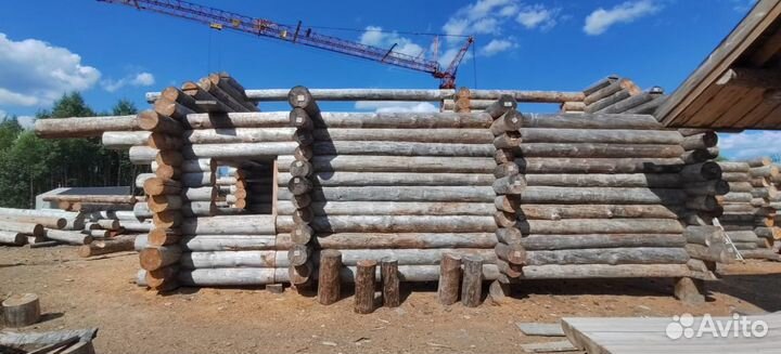 Готовый сруб бани из кело