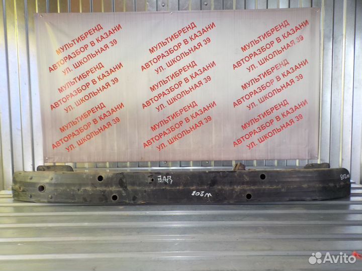 Усилитель заднего бампера Мерседес-Бенц W203 Седан