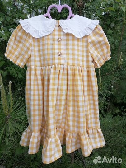 Детское платье, ручной работы