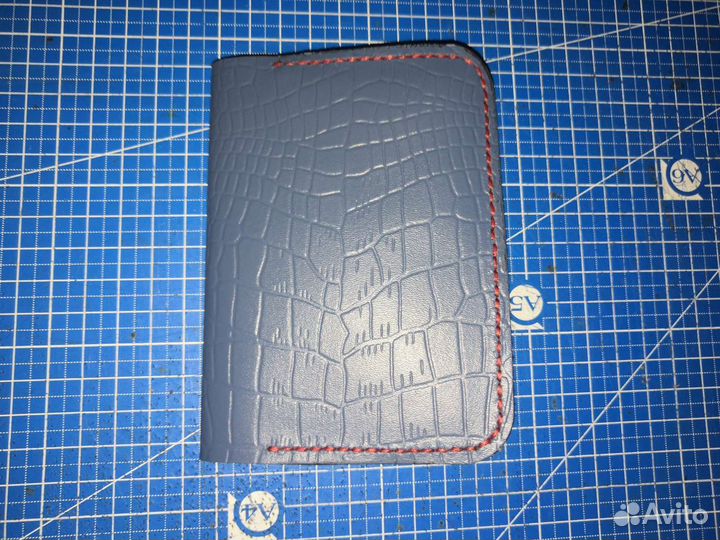 Обложка под автодокументы натуральная кожа