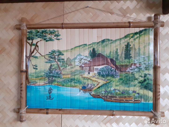 Картина бамбук