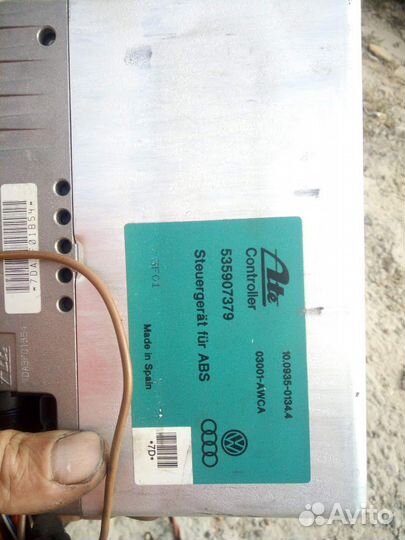 Пассат б3 абс