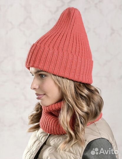 Шапка и снуд (комплект новый)