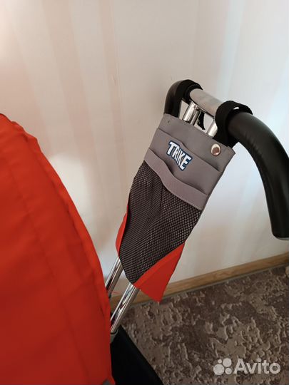 Велосипед с родительской ручкой