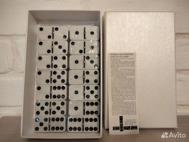 Домино в коробке. Новое