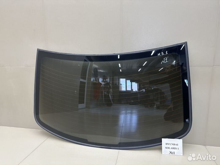 Заднее стекло Hyundai Solaris 1