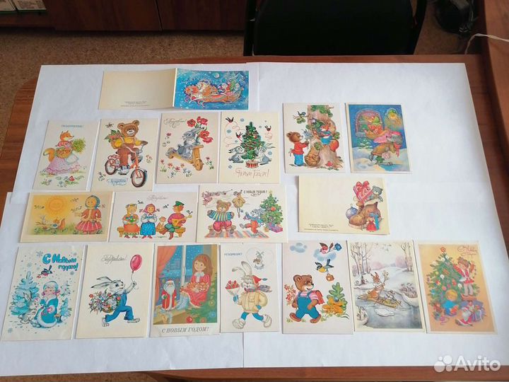 Открытки советские 60-80гг