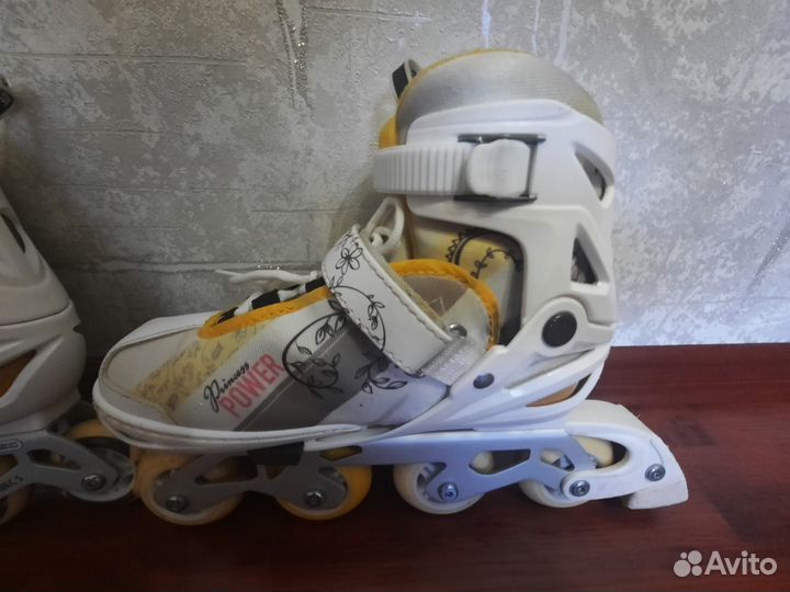 Роликовые коньки детские раздвижные р.37-40