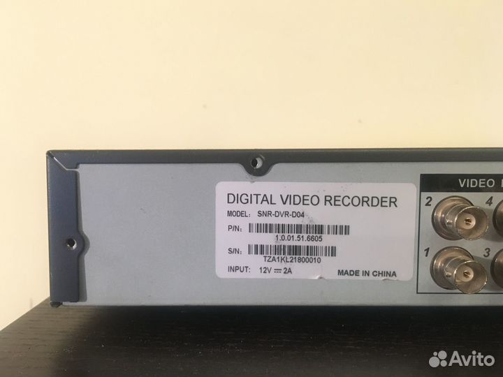 Регистратор SWR-DVR-D04 с Жестким диском WD 1Tb