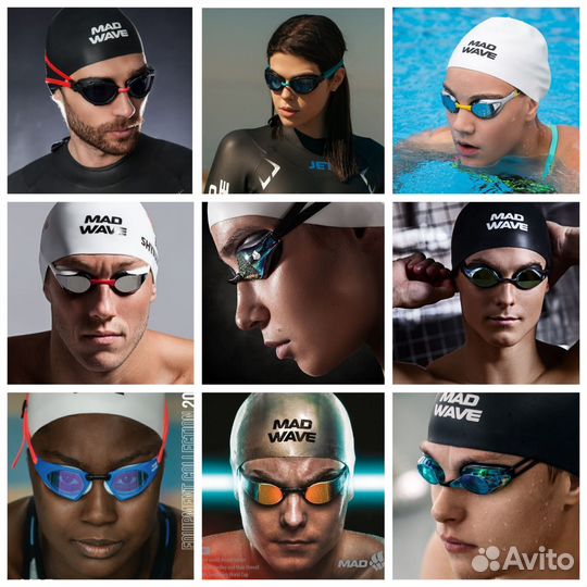 Очки для плавания Madwave,Copozz cobra