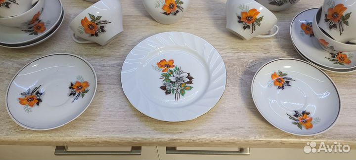 Набор столовой посуды СССР дулево