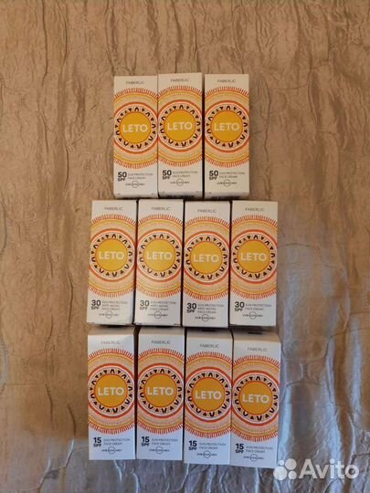 Солнцезащитная серия spf 50