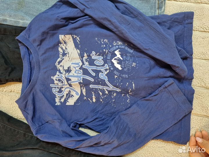 Вещи пакетом на мальчика 110 116