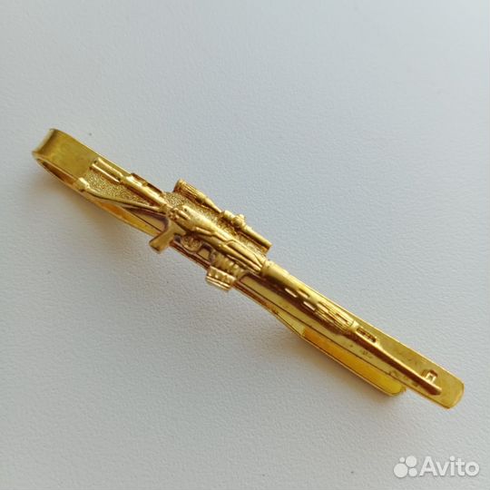 Зажим для галстука с Автоматом и свд