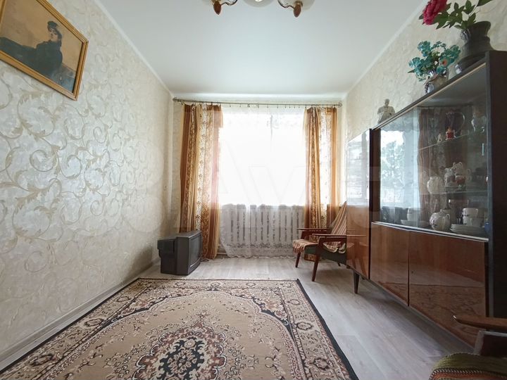 3-к. квартира, 53,5 м², 2/2 эт.