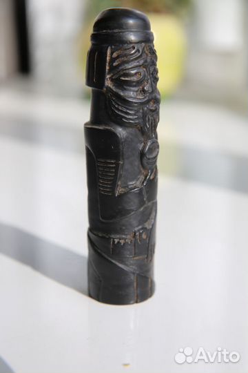 Оберег-талисман Бурхан-онгон, гагат