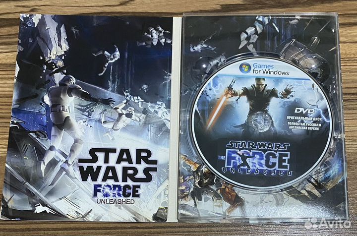 Star Wars. The Force unleashed PC диск