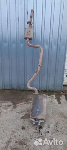 Глушитель. Додж стратус. 2