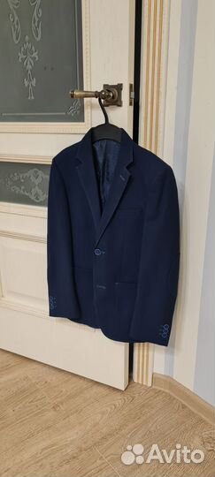 Школьный костюм для мальчика 146 синий