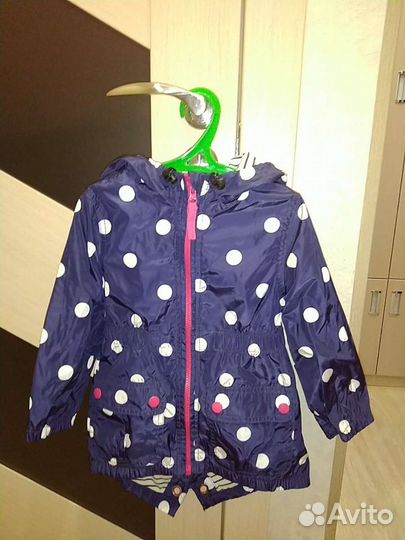 Ветровка для девочки 98