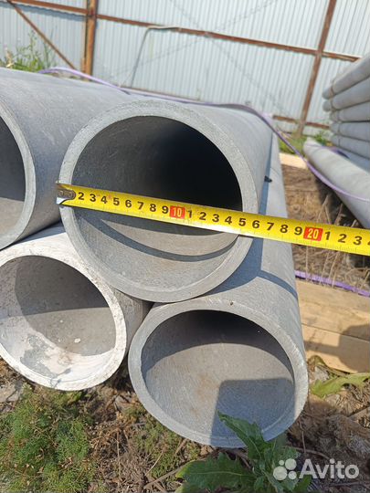 Асбестоцементные трубы безнапорные от 100мм до 500