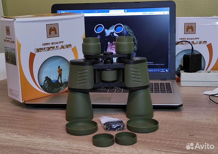 Тактический бинокль 70х70 