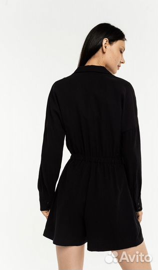 Комбинезон с шортами и эластичным поясом