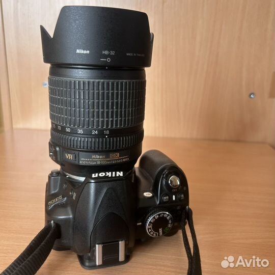 Зеркальный фотоаппарат nikon d3100, 18-105mm