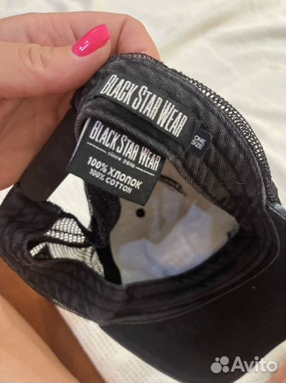 Бейсболка блек стар