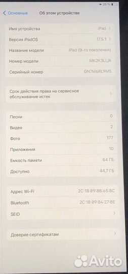 iPad 9 с Apple pencil Procreate
