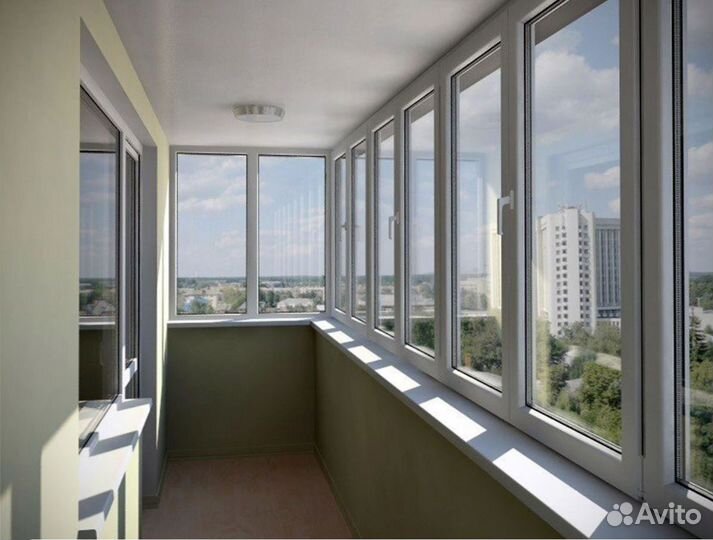 Остекление и отделка балконов